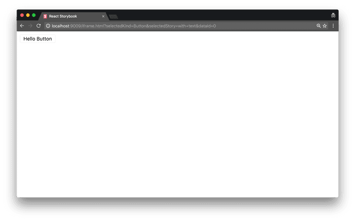 Storybook iframe Screenshot